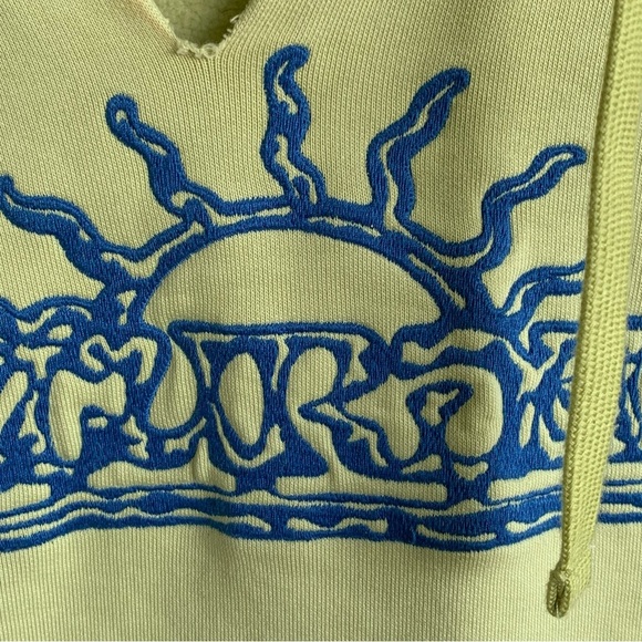 Saturdays NYC Warren Sun Relaxed Fit Hoodie Sweatshirt - Picture 3 of 9